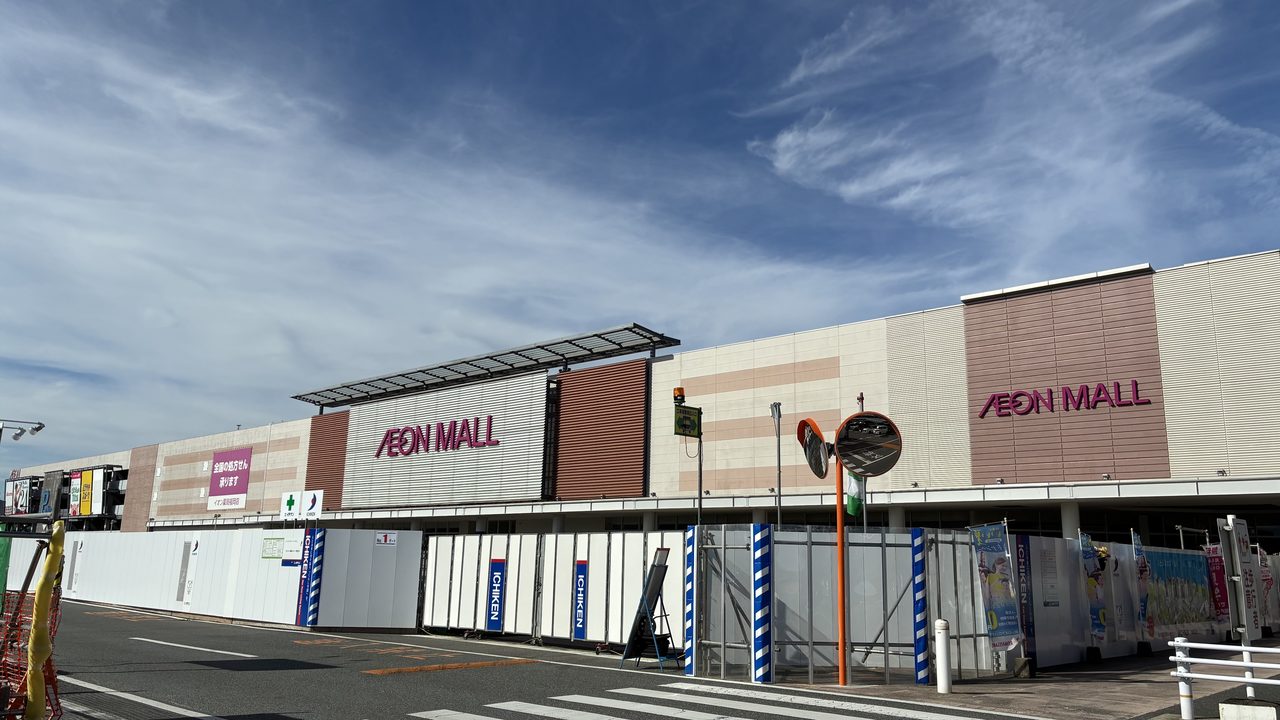 イオンモール福岡の風景