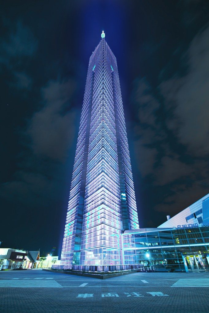 福岡タワー・百道の風景
