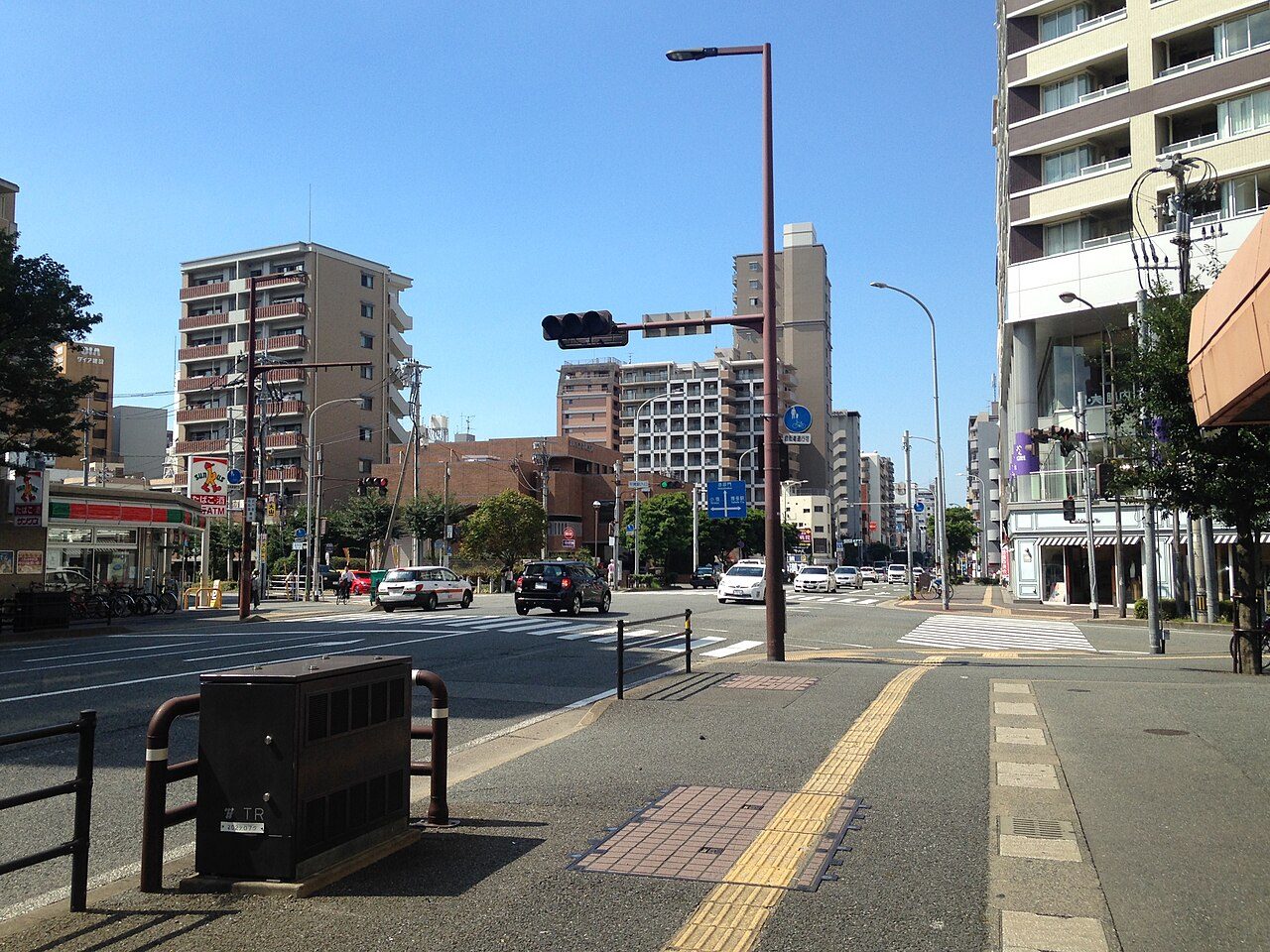 平尾・高砂のパン屋巡りの風景