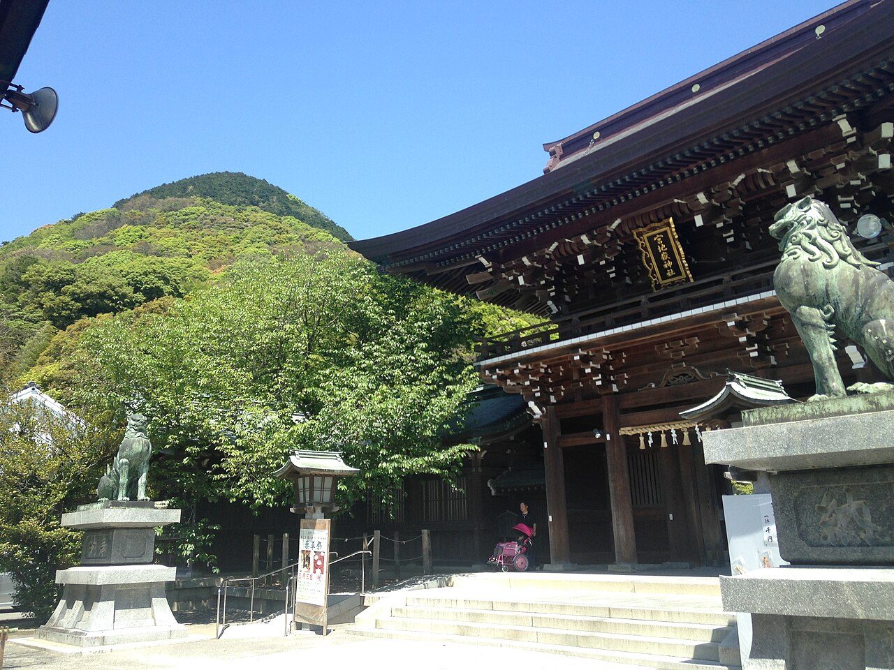宮地嶽神社の風景