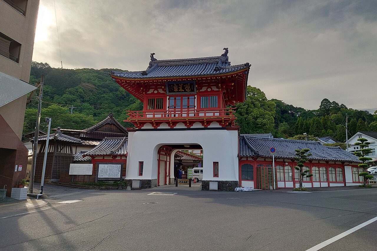 武雄温泉エリアの風景