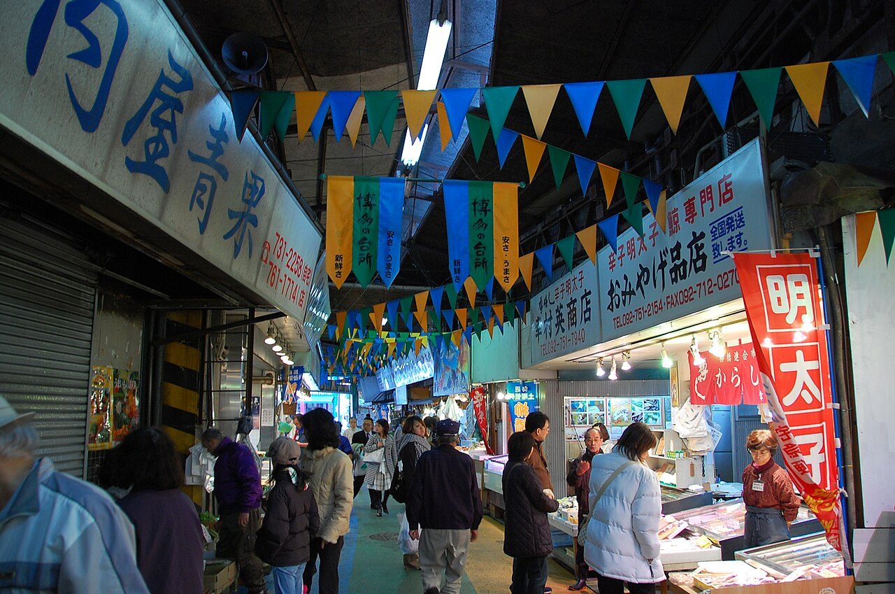 柳橋連合市場の風景